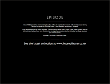 Tablet Screenshot of episode.co.uk